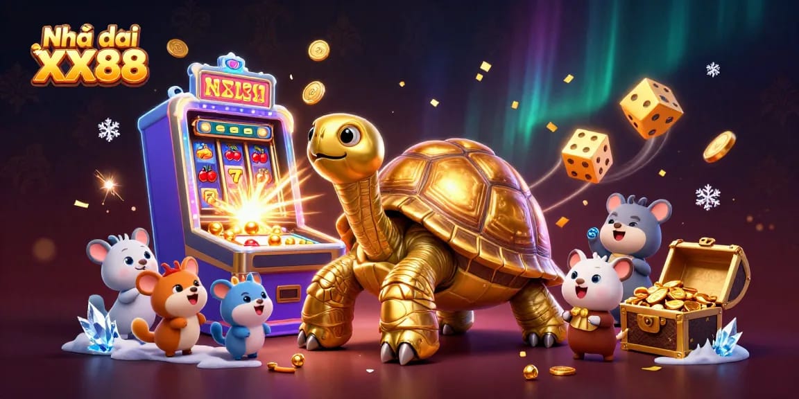 Experience the exciting gaming world at Nhà cái XX88 with vibrant slot jackpots and dynamic casino elements.